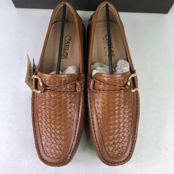 Carlos Santana Malone Interweave Loafer Shoes Size 8
